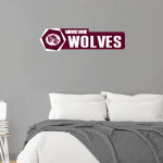 WINNECONNE HIGH SCHOOL WOLVES <span class="pdp-name-mascot">WINNECONNE WOLVES</span> Wall Decal - Headliner Front Thumbnail