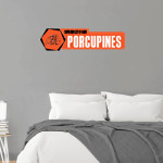SPRINGTOWN HIGH SCHOOL PORCUPINES Wall Decal - Headliner Front Thumbnail