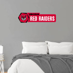 LINCOLN HIGH SCHOOL RED RAIDERS Wall Decal - Headliner Front Thumbnail