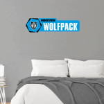 RIDGEVIEW HIGH SCHOOL WOLFPACK <span class="pdp-name-mascot">RIDGEVIEW WOLFPACK</span> Wall Decal - Headliner Front Thumbnail