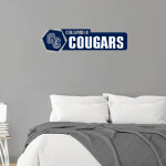 Columbia Cougars <span class="pdp-name-mascot">Columbia Cougars</span> Wall Decal - Headliner Front Thumbnail