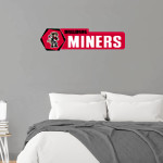 SHULLSBURG HIGH SCHOOL MINERS <span class="pdp-name-mascot">SHULLSBURG MINERS</span> Wall Decal - Headliner Front Thumbnail