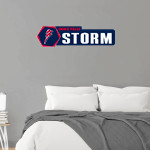 Sioux Falls Storm Storm <span class="pdp-name-mascot">Sioux Falls Storm</span> Wall Decal - Headliner Front Thumbnail