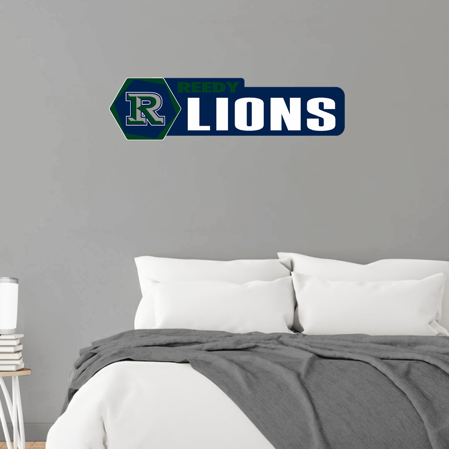 REEDY HIGH SCHOOL LIONS Wall Decal - Headliner
