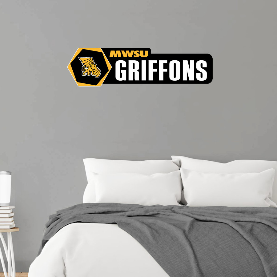 MWSU Griffons <span class="pdp-name-mascot">MWSU Griffons</span> Wall Decal - Headliner