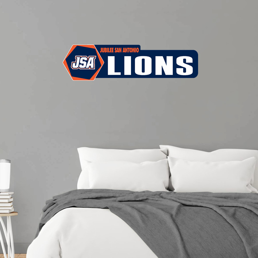 Jubilee San Antonio Lions <span class="pdp-name-mascot">Jubilee San Antonio Lions</span> Wall Decal - Headliner