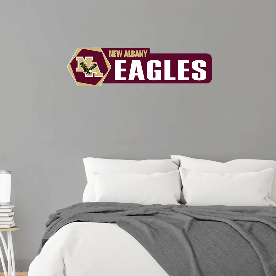 NEW ALBANY HIGH SCHOOL EAGLES Wall Decal - Headliner
