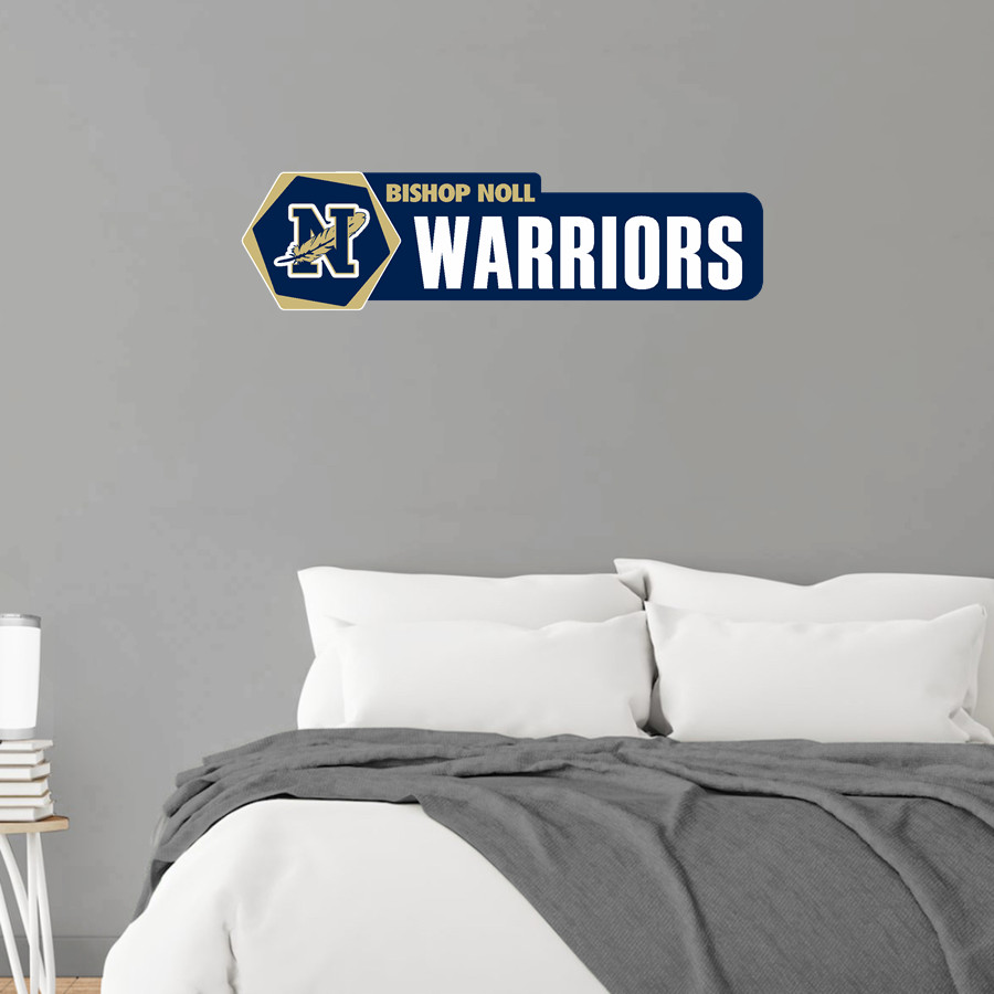 Bishop Noll Warriors Wall Decal - Headliner