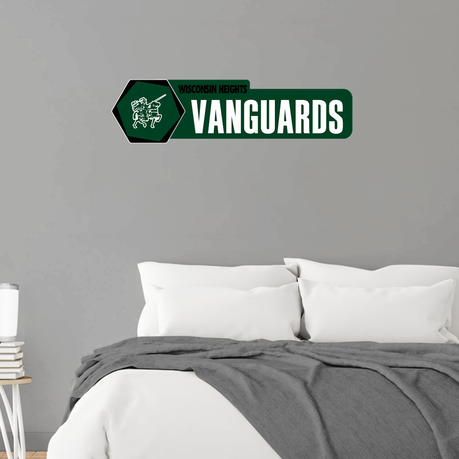 Wisconsin Heights High School Vanguards <span class="pdp-name-mascot">Wisconsin Heights High School</span> Wall Decal - Headliner