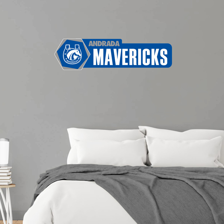 Andrada Mavericks Online Store Wall Decal - Headliner