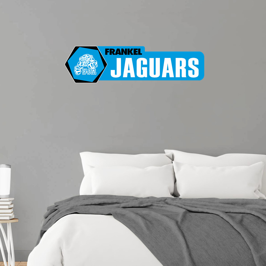 Frankel Jewish Academy Jaguars official sideline store <span class="pdp-name-mascot">Frankel Jewish Academy Jaguars</span> Wall Decal - Headliner