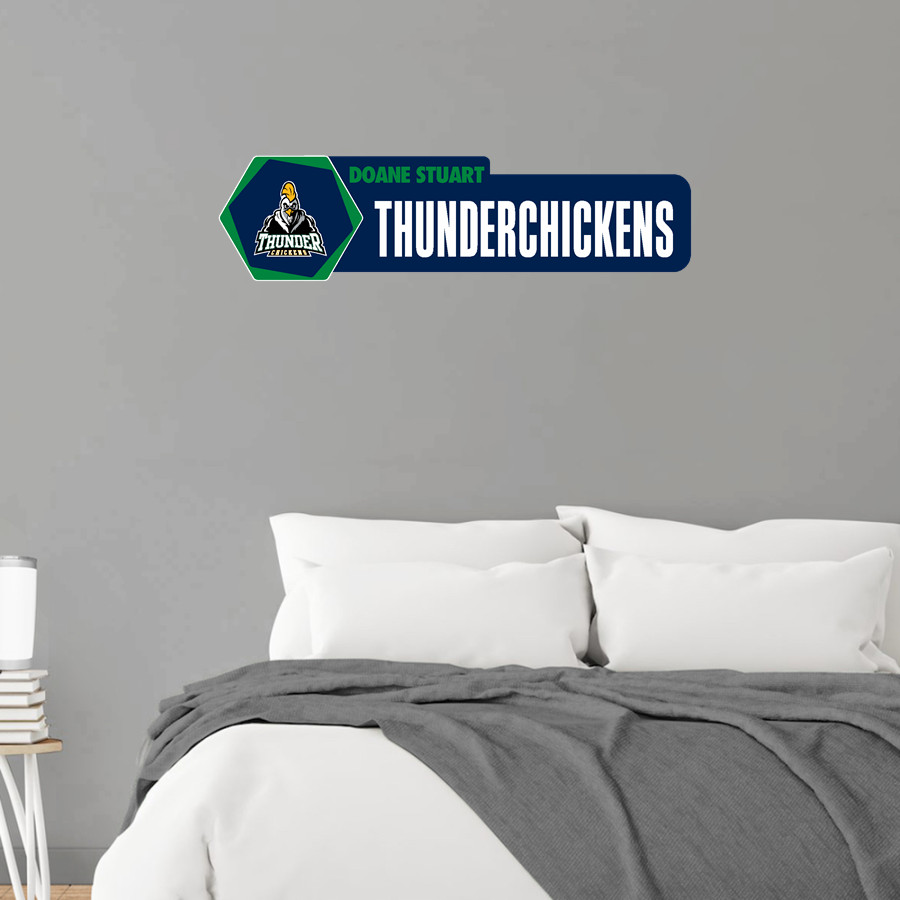 Doane Stuart Thunderchickens Thunderchickens <span class="pdp-name-mascot">Doane Stuart Thunderchickens</span> Wall Decal - Headliner