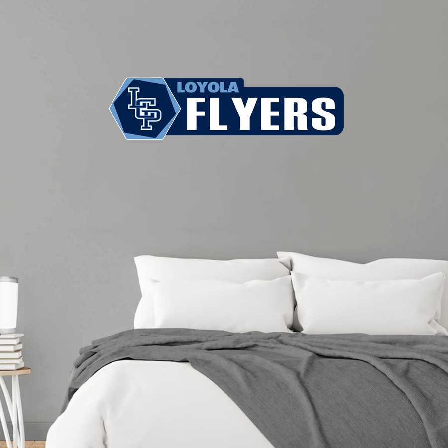 Loyola Flyers <span class="pdp-name-mascot">Loyola College Prep Flyers</span> Wall Decal - Headliner