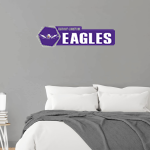 Elkhart Christian Eagles <span class="pdp-name-mascot">Elkhart Christian Eagles</span> Wall Decal - Headliner Front Thumbnail