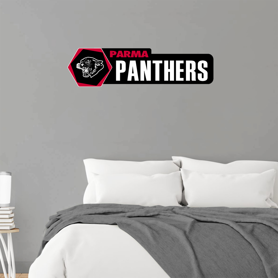 Parma Panthers <span class="pdp-name-mascot">Parma Panthers</span> Wall Decal - Headliner