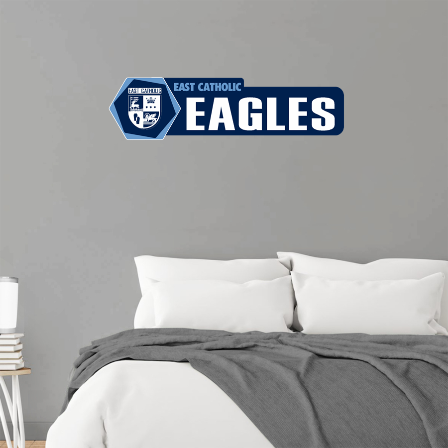 EAST CATHOLIC EAGLES ONLINE STORE <span class="pdp-name-mascot">EAST EAGLES</span> Wall Decal - Headliner
