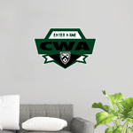 CWA Tarriers Wall Decal - Spirit Crest Front Thumbnail