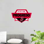 PROGRESO HIGH SCHOOL RED ANTS Wall Decal - Spirit Crest Front Thumbnail