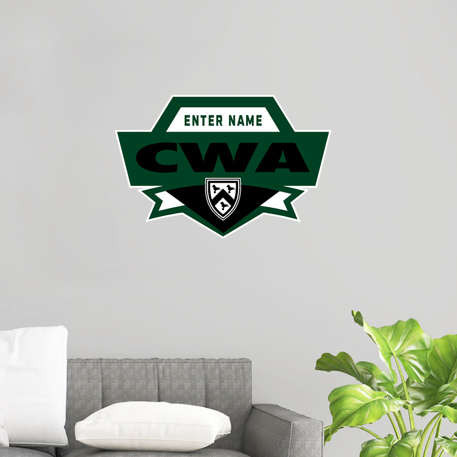 CWA Tarriers Wall Decal - Spirit Crest