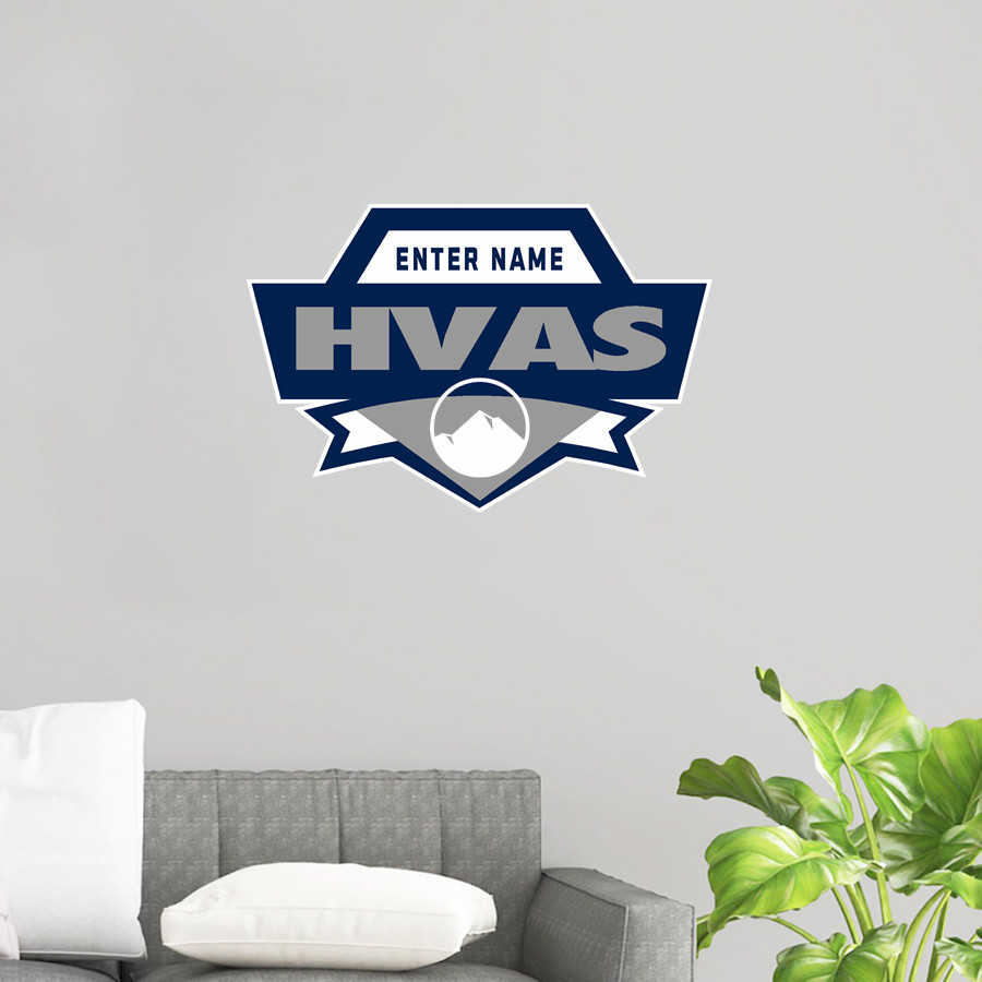 HVAS Hood View Adventist Sch Wall Decal - Spirit Crest