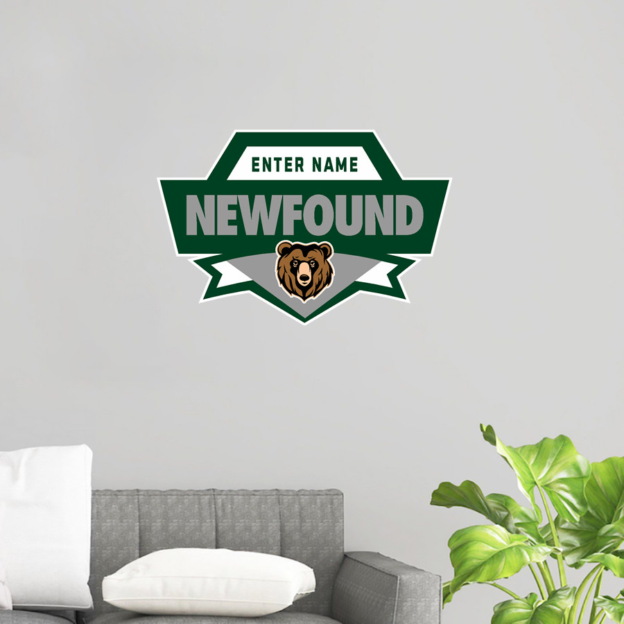NEWFOUND REGIONAL BEARS ONLINE STORE Wall Decal - Spirit Crest