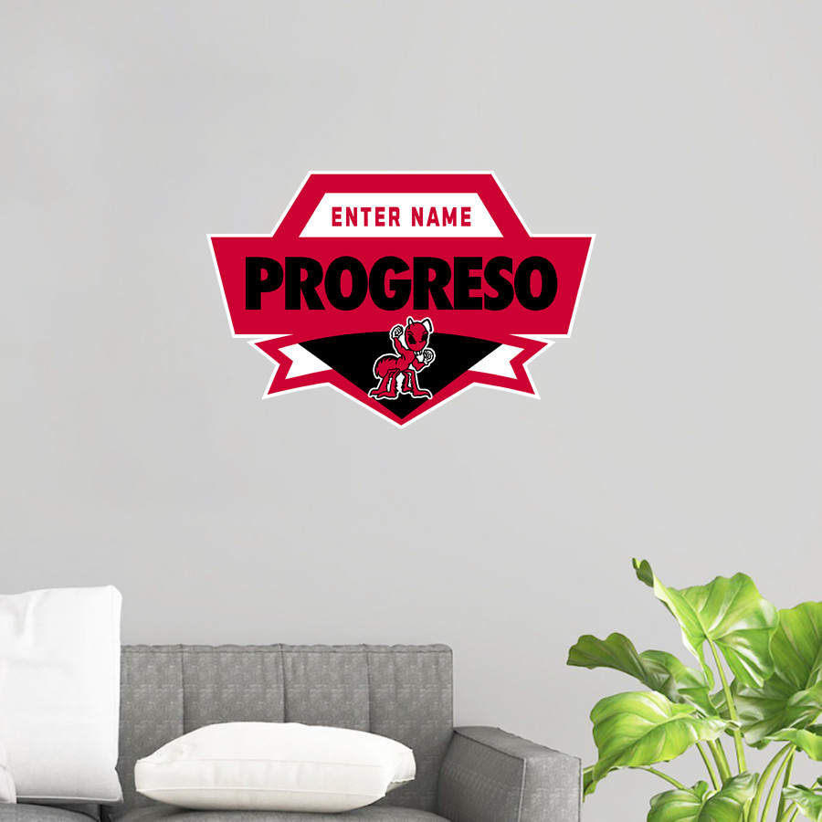 PROGRESO HIGH SCHOOL RED ANTS Wall Decal - Spirit Crest
