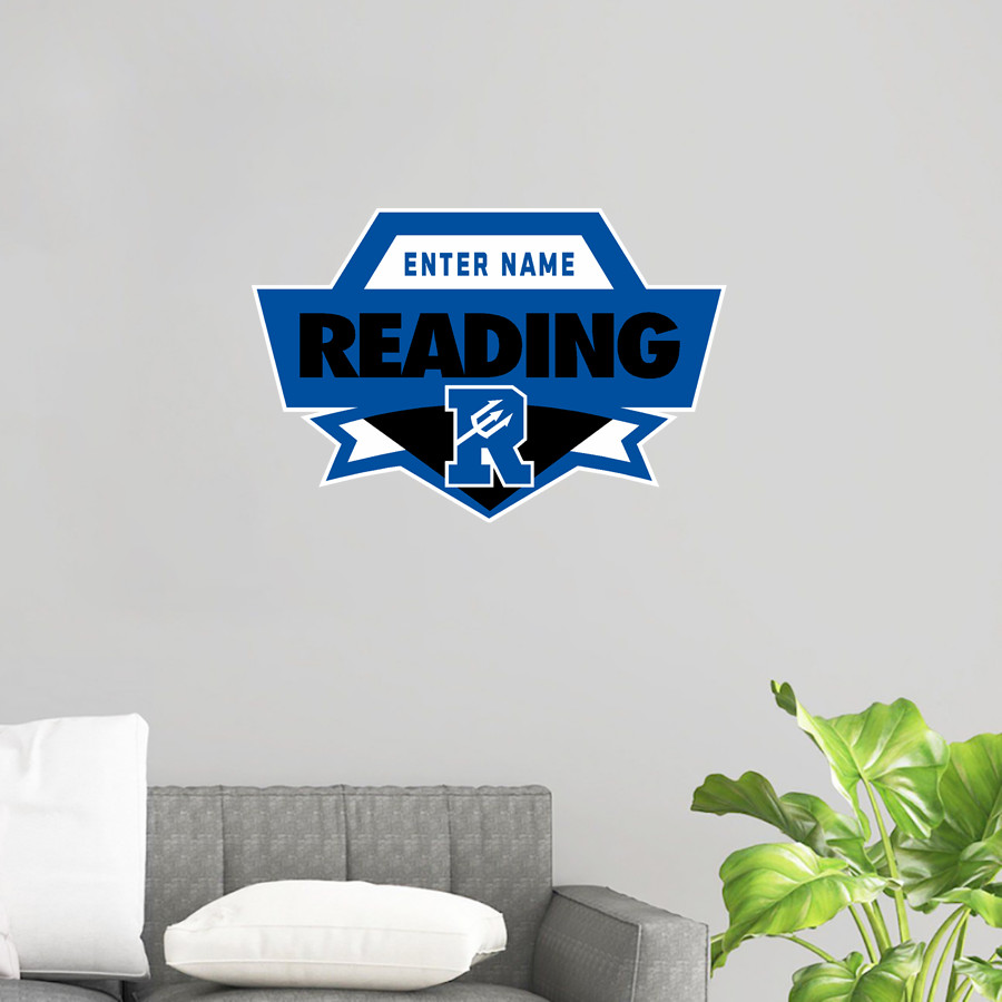 READING SENIOR HIGH SCHOOL BLUE DEVILS Wall Decal - Spirit Crest