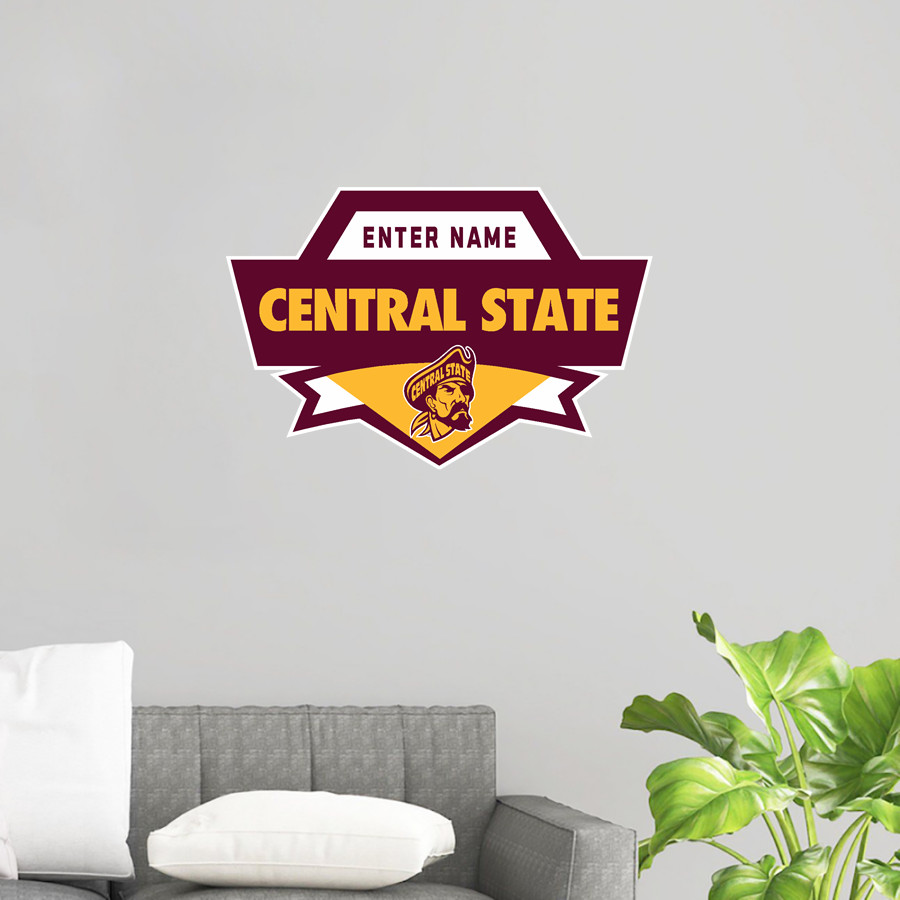 Central State University Marauders Athletics Store Wall Decal - Spirit Crest