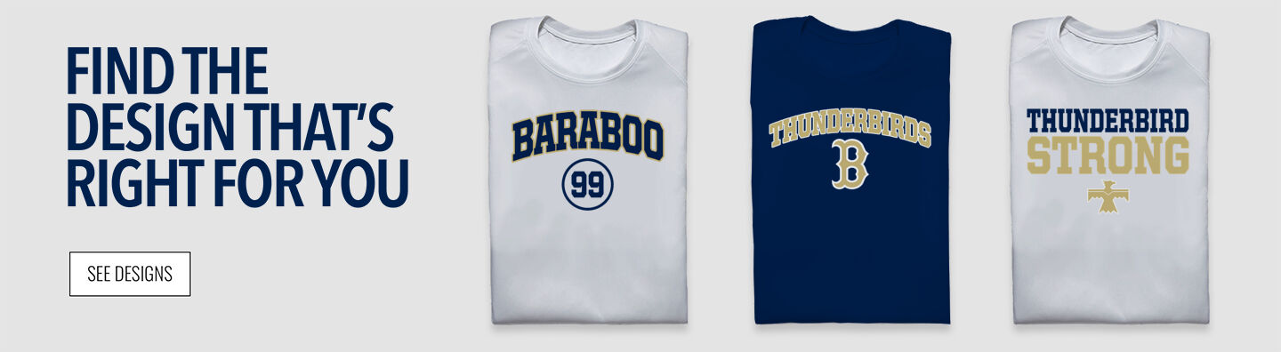 Baraboo Thunderbirds Find the Design That's Right For You - Single Banner