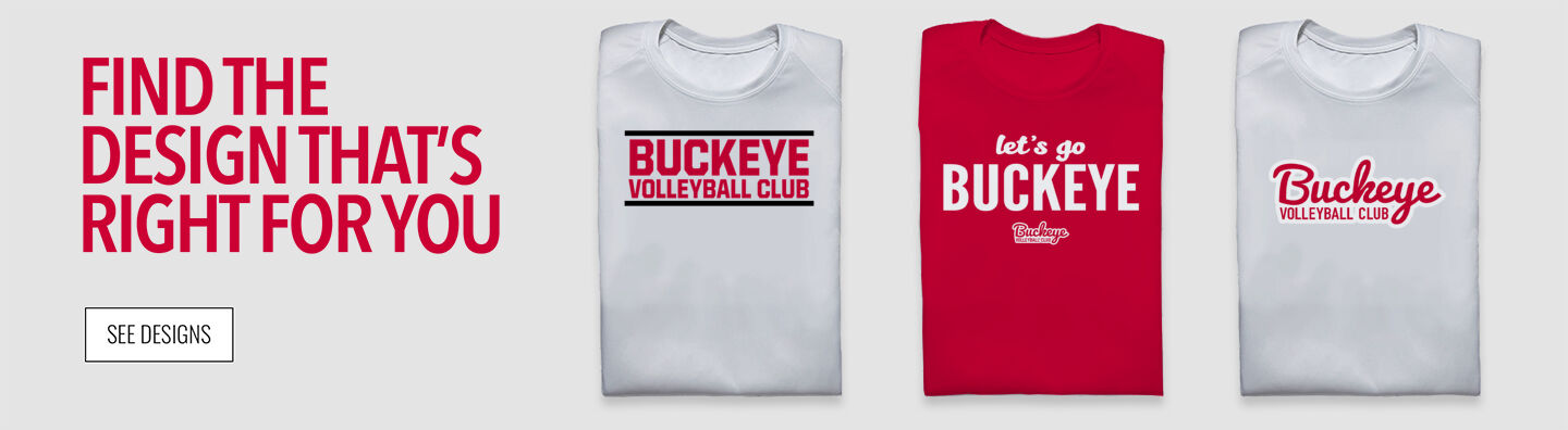 Buckeye Volleyball Club Find Your Design Banner