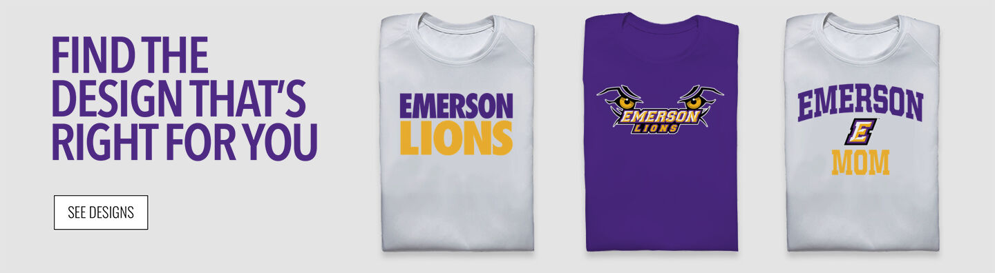 Emerson Lions Find the Design That's Right For You - Single Banner