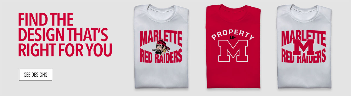 Marlette Red Raiders Find Your Design Banner