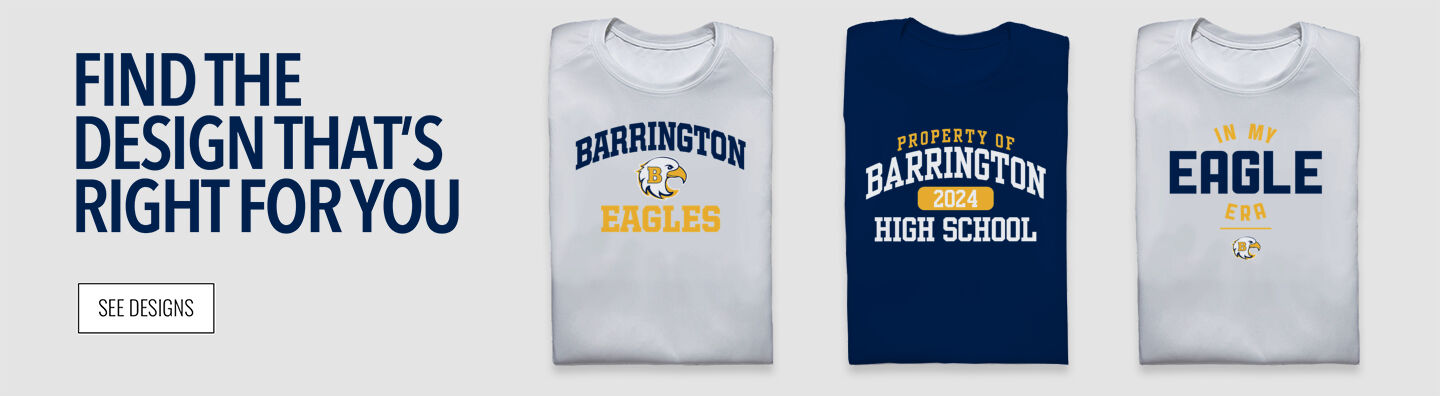 Barrington Eagles Find the Design That's Right For You - Single Banner