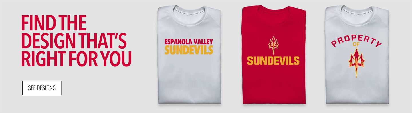 ESPANOLA VALLEY HIGH SCHOOL SUNDEVILS Find the Design That's Right For You - Single Banner