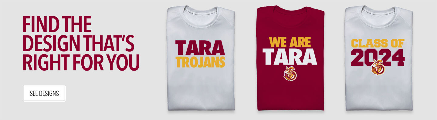TARA HIGH SCHOOL TROJANS Find the Design That's Right For You - Single Banner