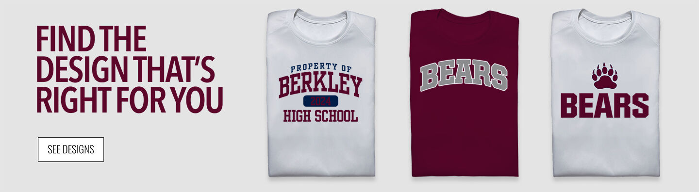 BERKLEY HIGH SCHOOL BEARS Find Your Design Banner