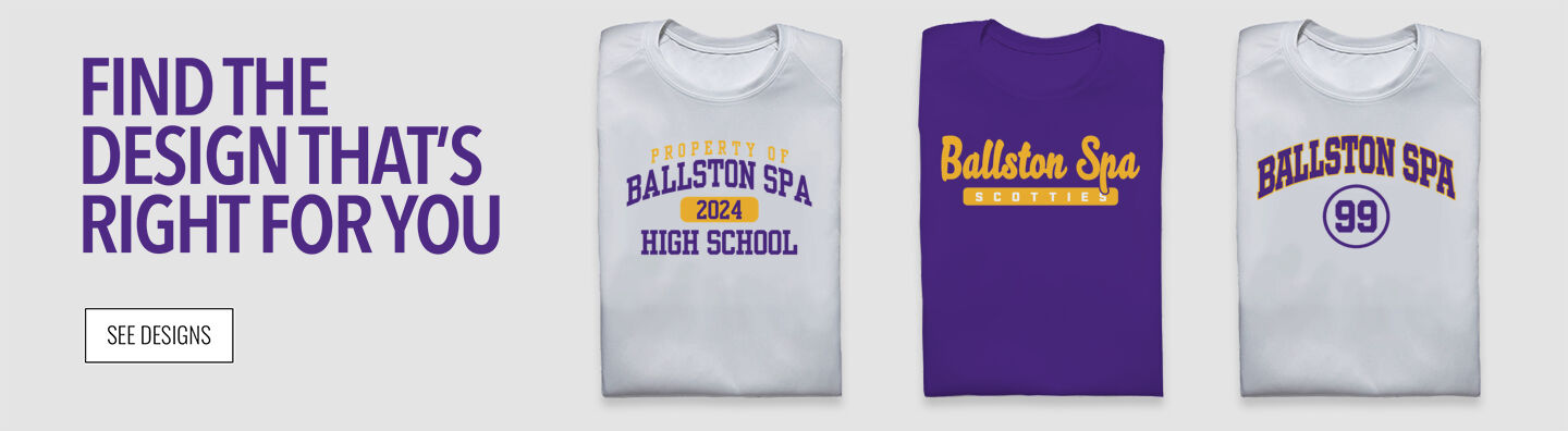 Ballston Spa Scotties The Official Online Store Find the Design That's Right For You - Single Banner