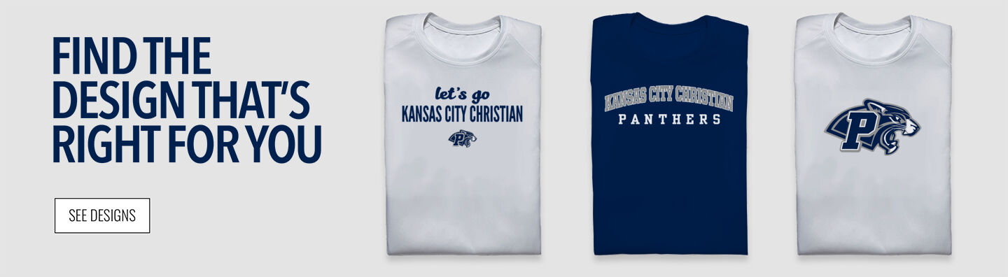 KANSAS CITY CHRISTIAN SCHOOL PANTHERS Find the Design That's Right For You - Single Banner