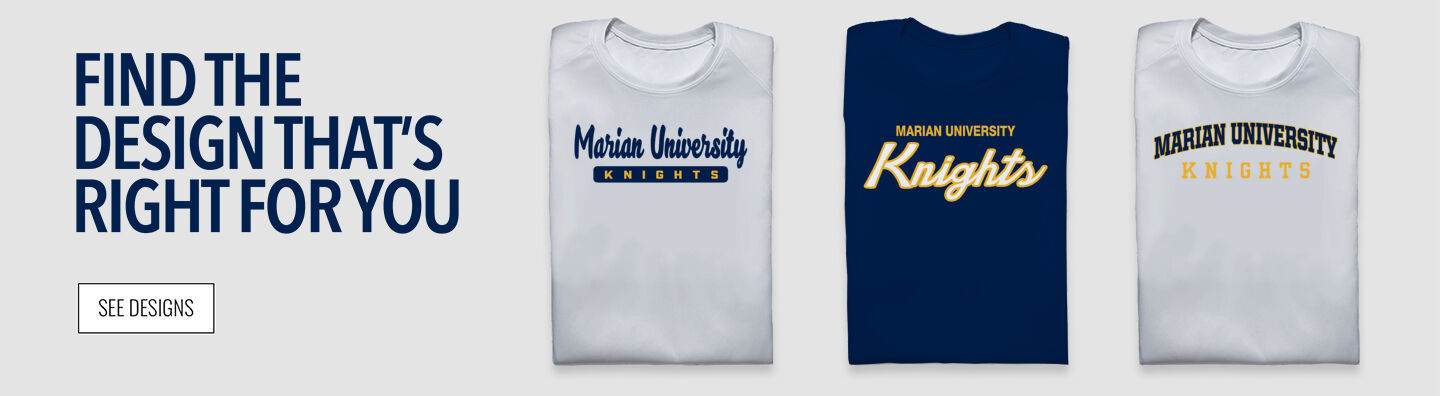 Marian University Knights Online Store Find Your Design Banner