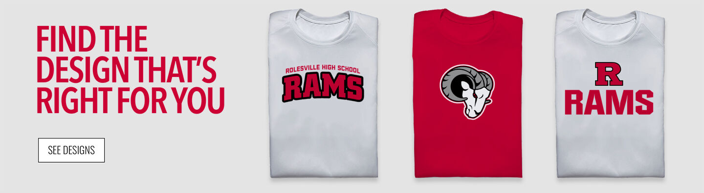 Rolesville High School Rams Find the Design That's Right For You - Single Banner