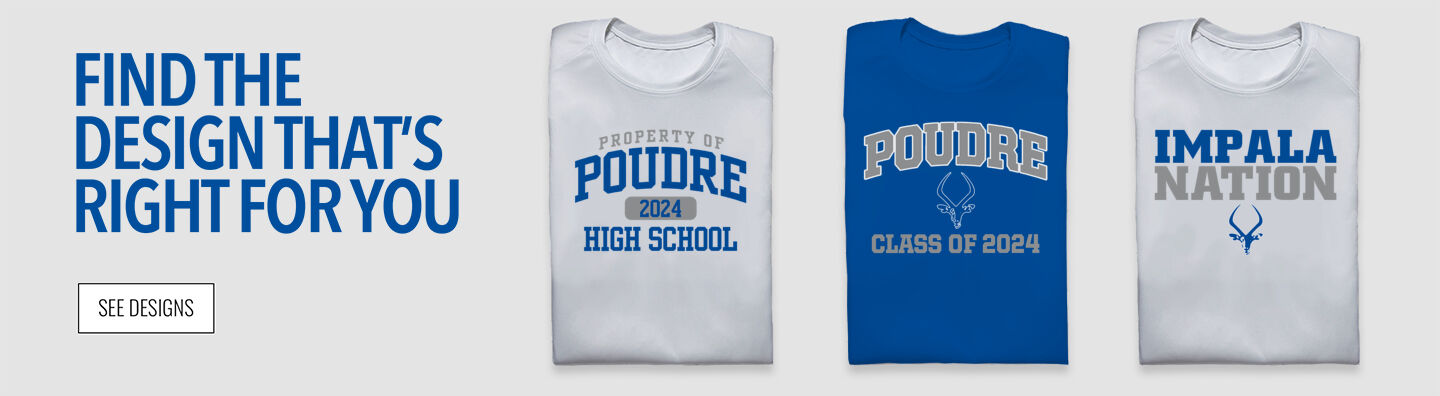 POUDRE HIGH SCHOOL IMPALAS Find the Design That's Right For You - Single Banner