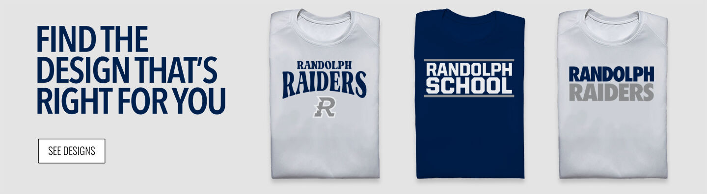 Randolph Raiders Find the Design That's Right For You - Single Banner