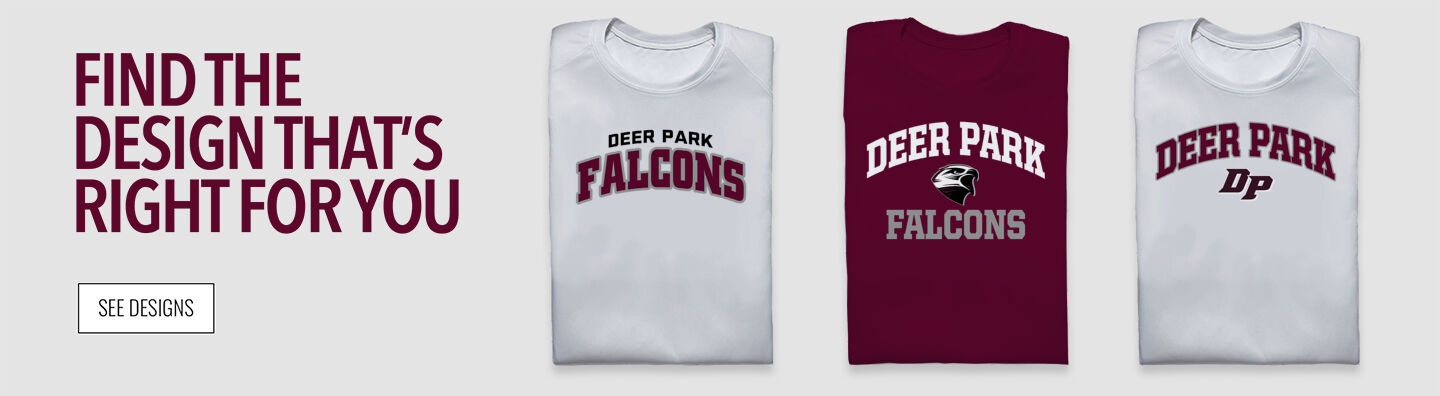 Deer Park Falcons Find Your Design Banner