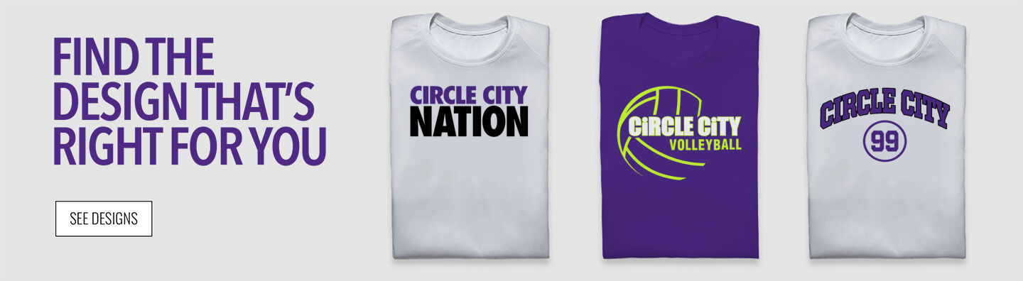 Circle City Volleyball Find the Design That's Right For You - Single Banner