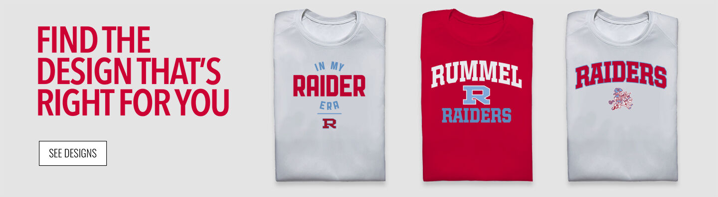 Rummel Raiders Find the Design That's Right For You - Single Banner