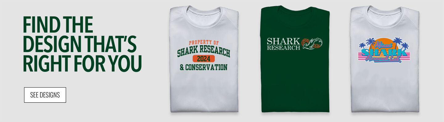 Shark Research & Conservation The Official Online Store Find the Design That's Right For You - Single Banner