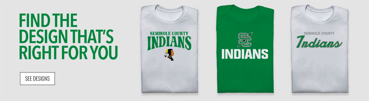 SEMINOLE COUNTY HIGH SCHOOL INDIANS Find Your Design Banner