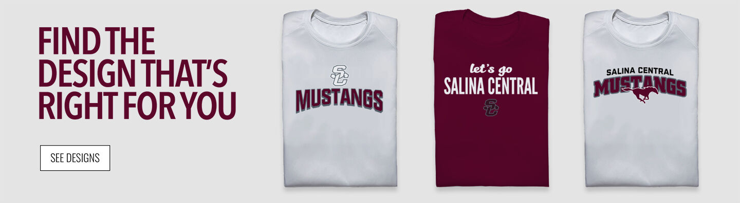 Salina Central Mustangs Find Your Design Banner