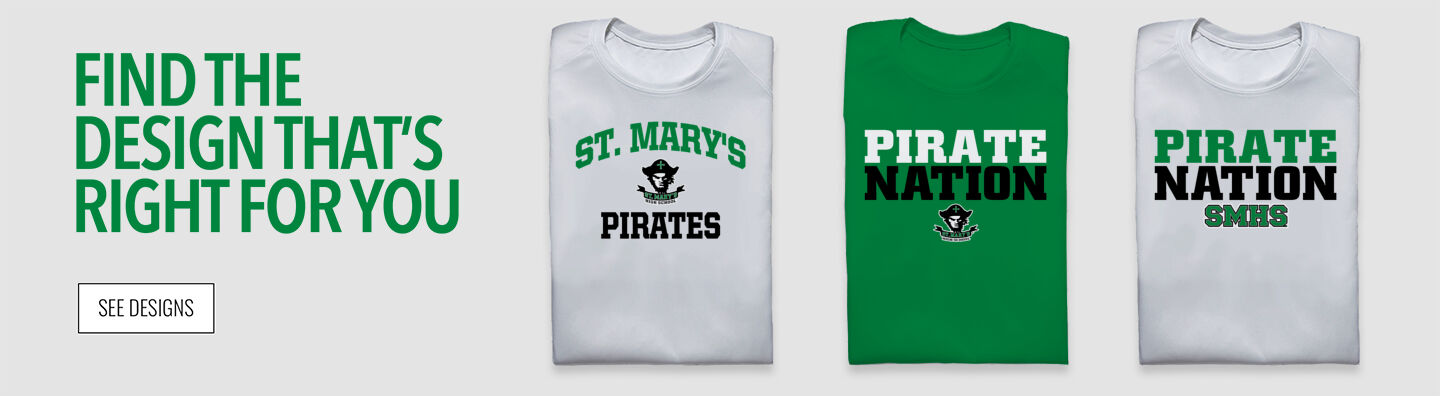 St. Mary's Pirates Find Your Design Banner