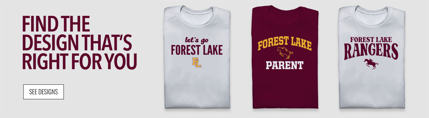 Forest Lake Rangers Find Your Design Banner